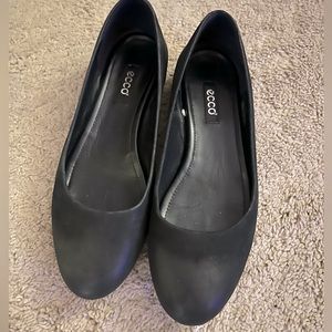 Ecco leather flats. Size 39/8.5